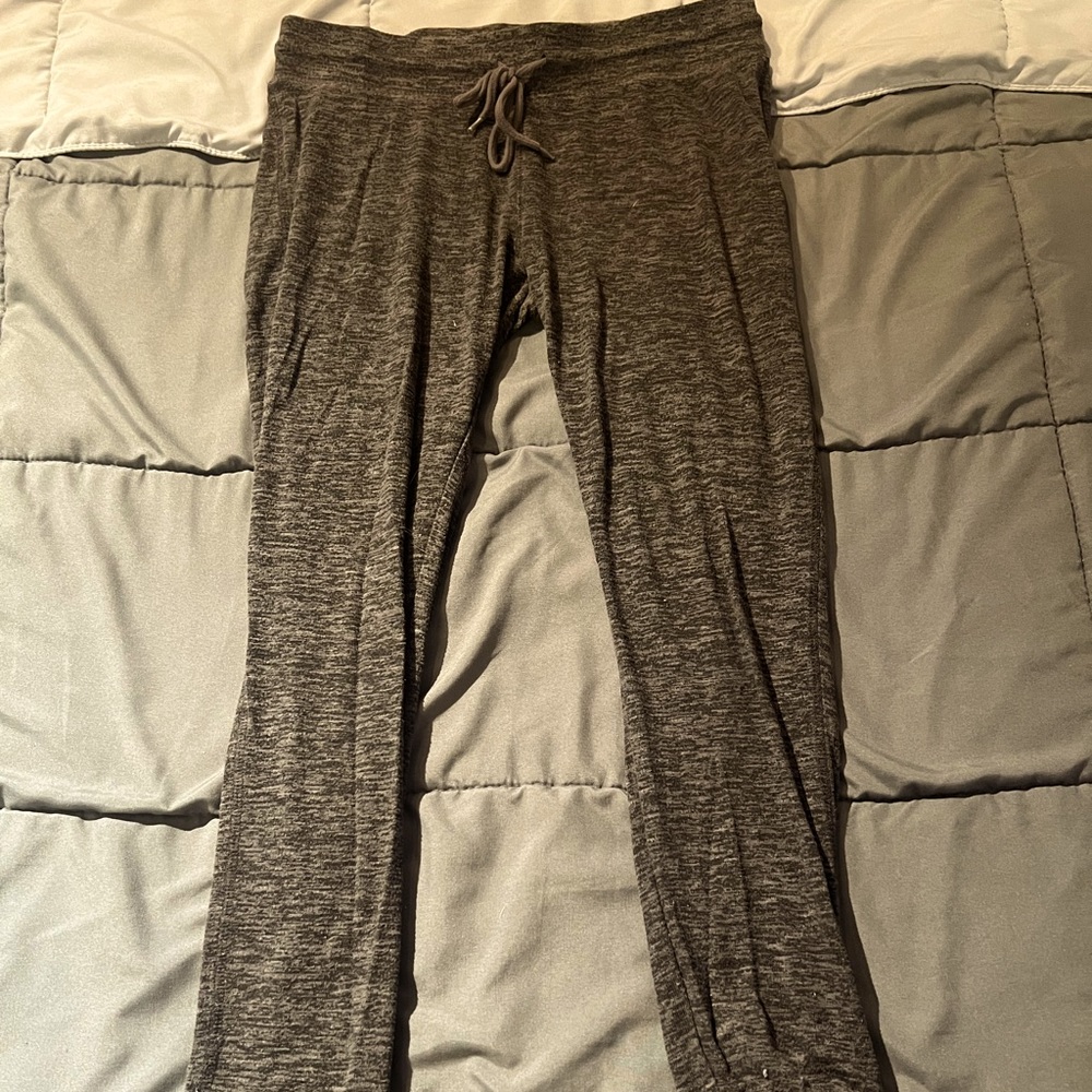 Gray sweatpants